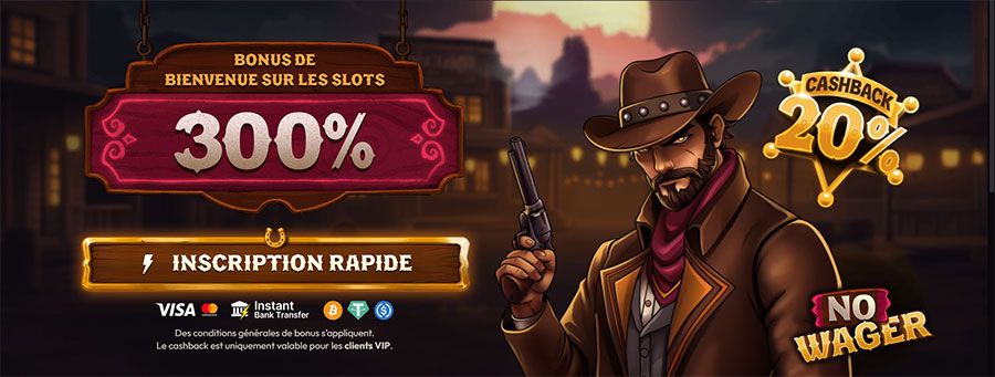 Bonus de bienvenue 300% sur les slots — Mad Casino