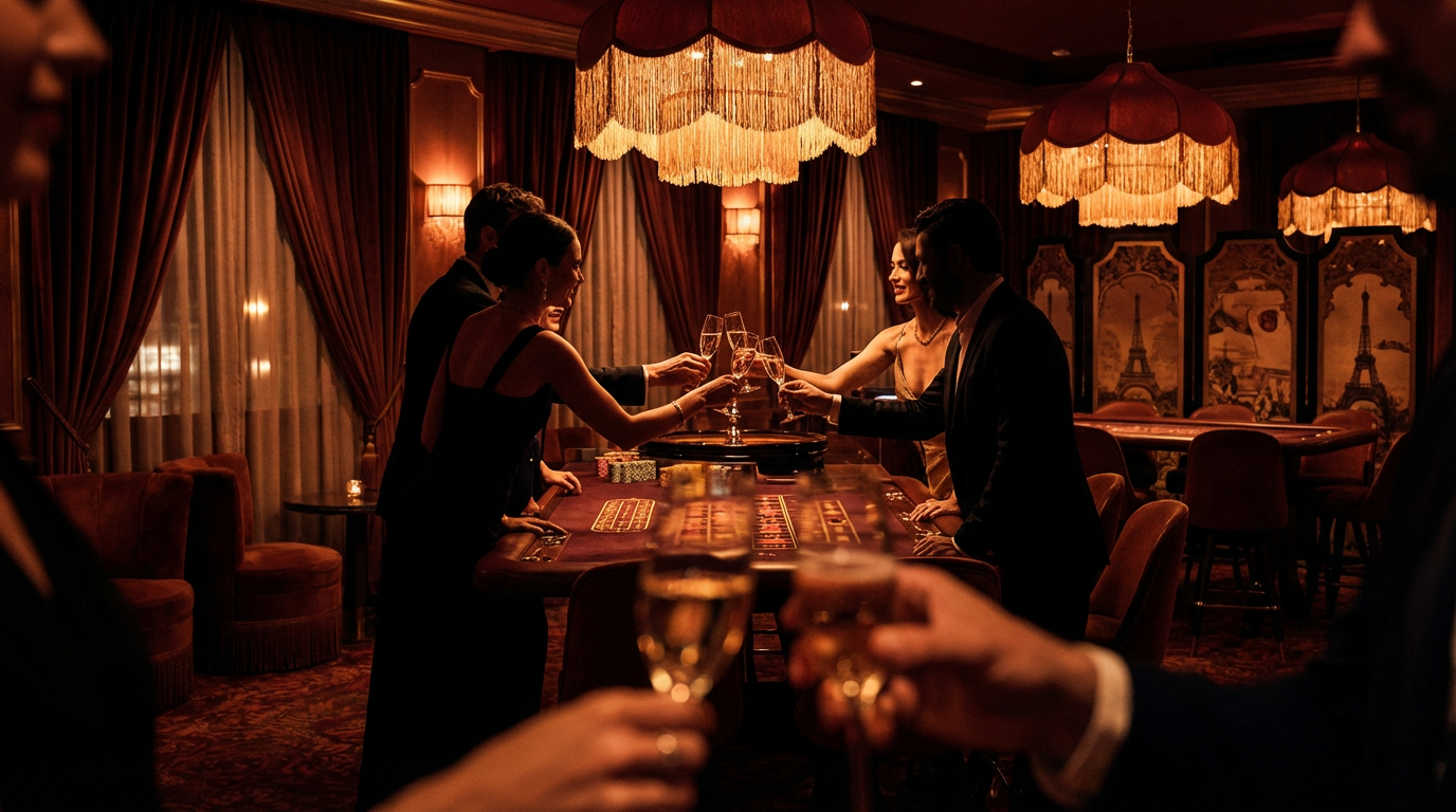 Salon VIP Mad Casino — ambiance luxe et célébrités